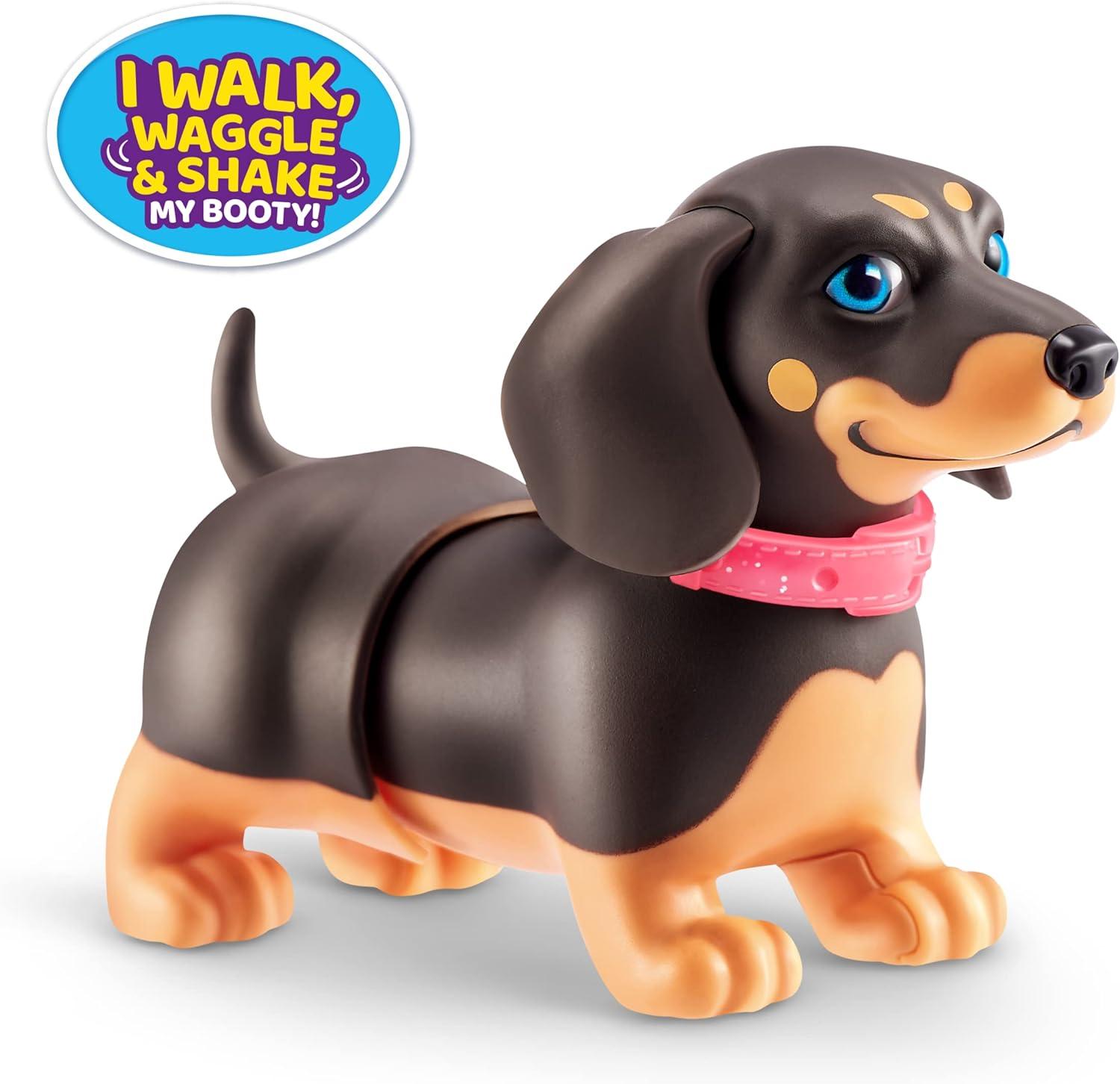image:imagePets Alive Booty Shakin Pups Corgi amp Pug by ZURU Interactive Mini Dog Toys That Walk Waggle and Booty Shake Electronic Puppy Toy for Kids and Girls 2 PackFrenchie Dachshund