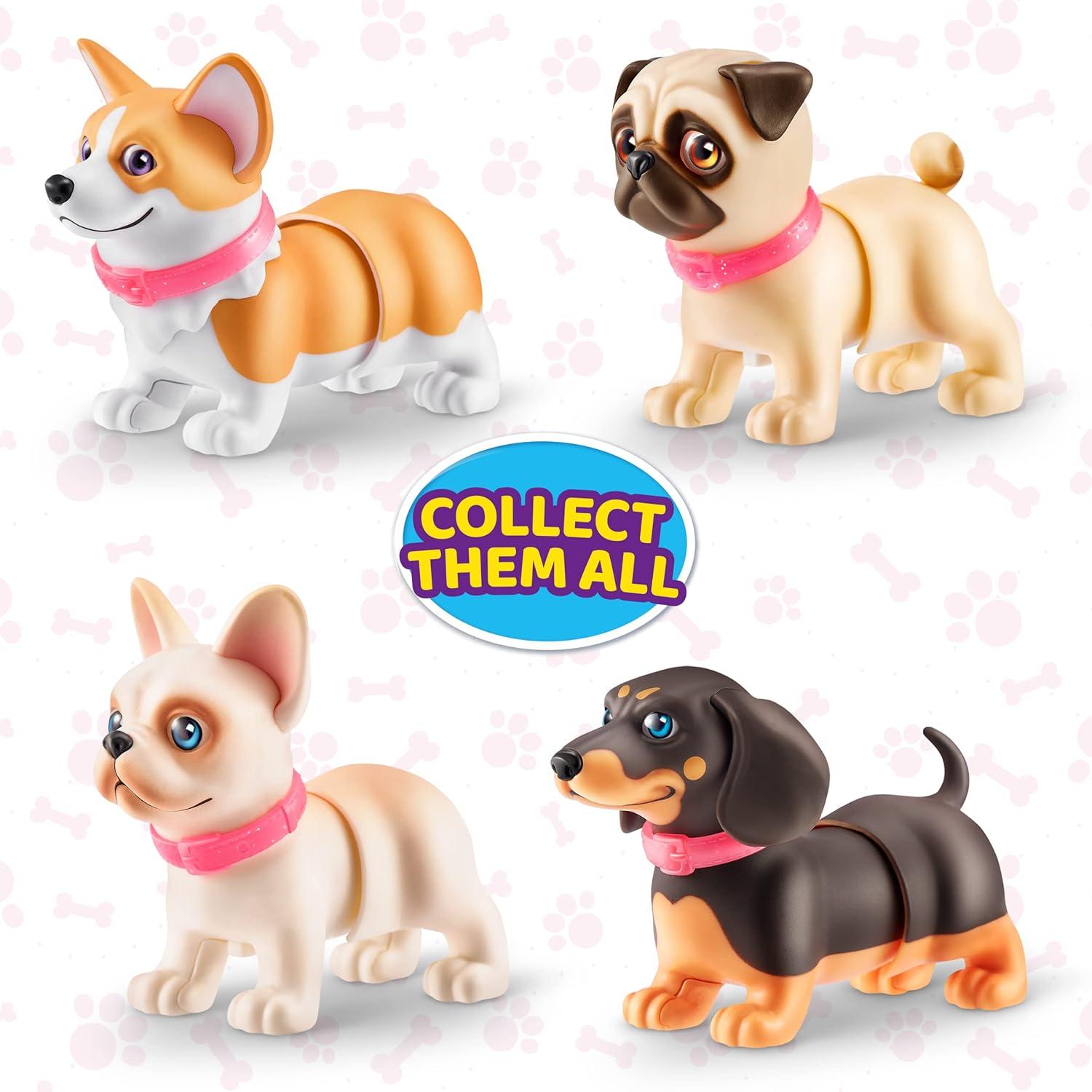 image:imagePets Alive Booty Shakin Pups Corgi amp Pug by ZURU Interactive Mini Dog Toys That Walk Waggle and Booty Shake Electronic Puppy Toy for Kids and Girls 2 PackCorgi Pug