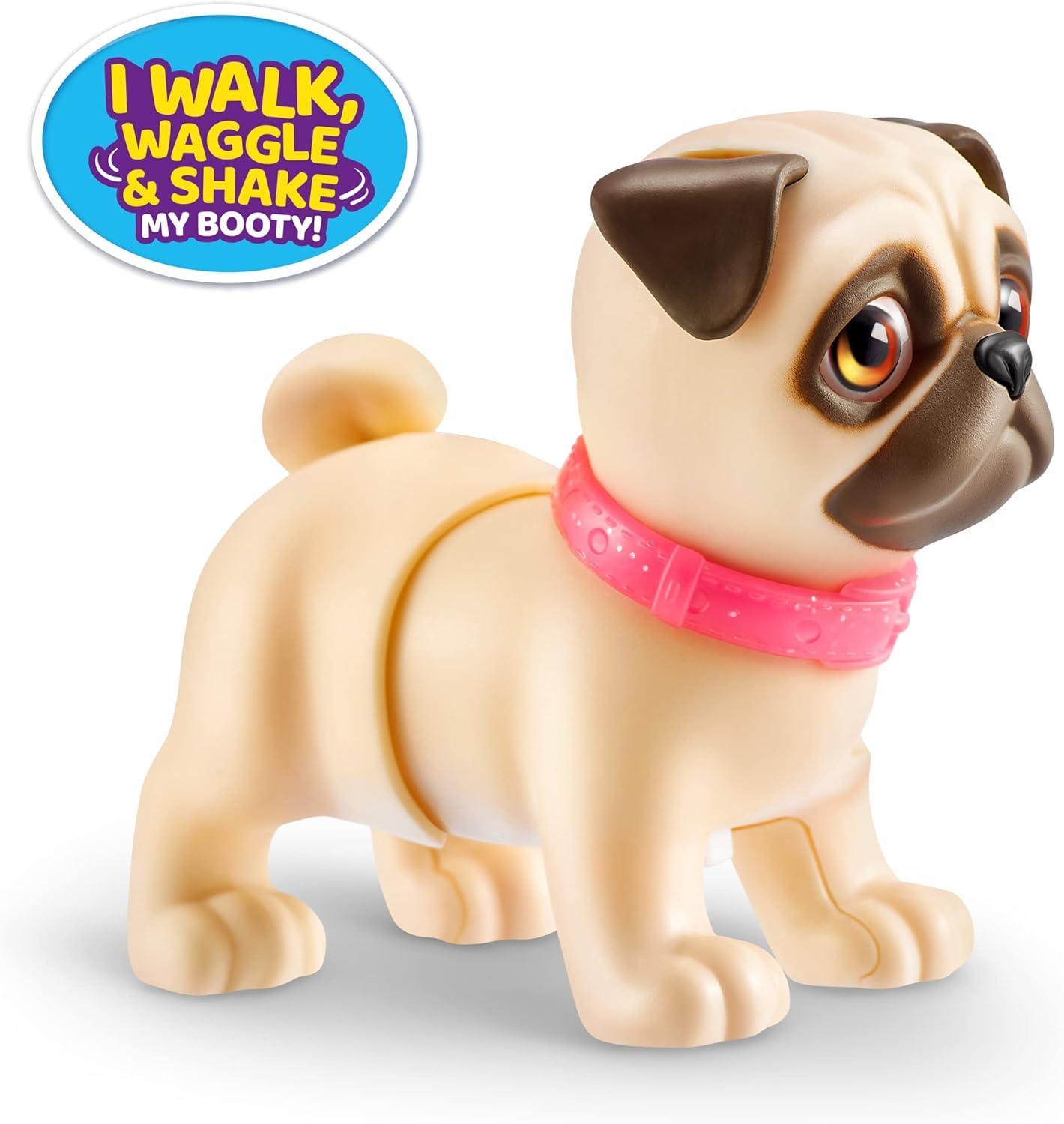 image:imagePets Alive Booty Shakin Pups Corgi amp Pug by ZURU Interactive Mini Dog Toys That Walk Waggle and Booty Shake Electronic Puppy Toy for Kids and Girls 2 PackCorgi Pug