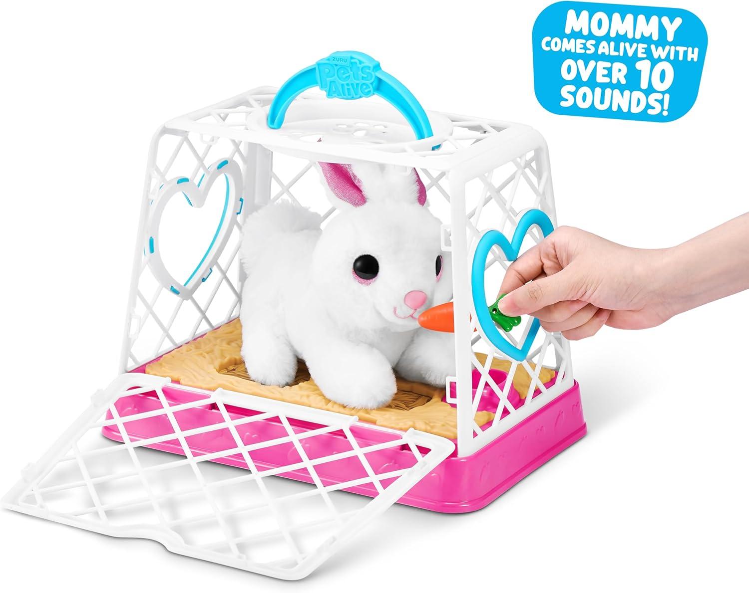 image:imagePets Alive Mama Bunny amp Baby Surprise Series 1 Electronic Pet for Girls Mail Box
