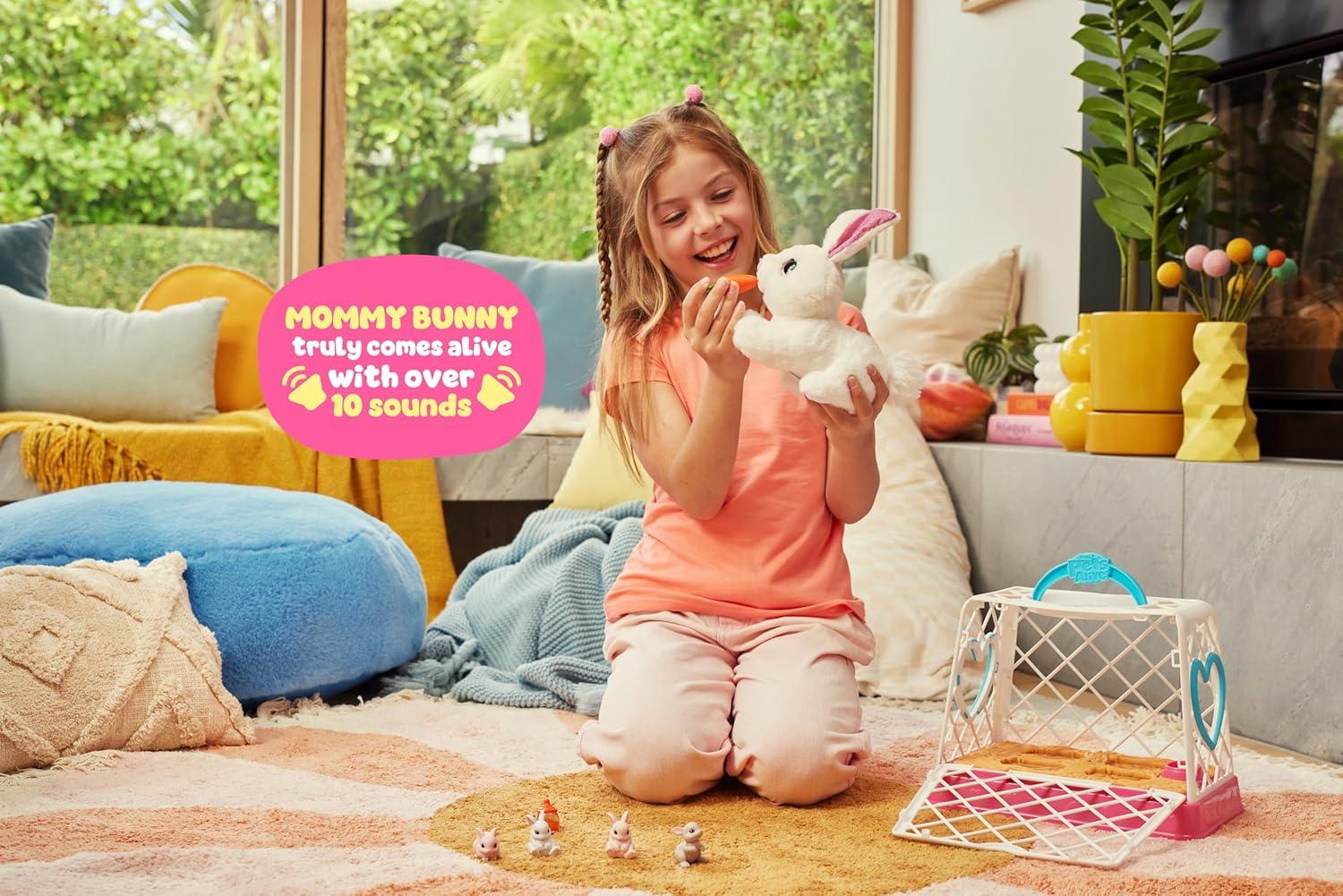 image:imagePets Alive Mama Bunny amp Baby Surprise Series 1 Electronic Pet for Girls Mail Box