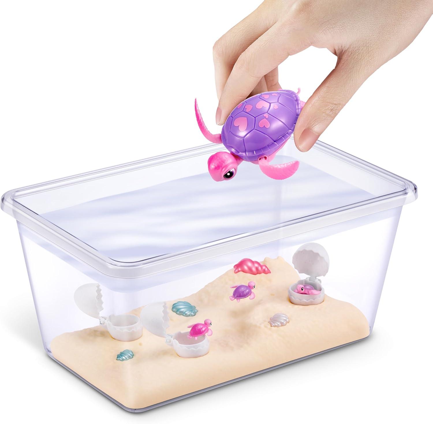 image:imagePets Alive Mommy Turtle Surprise by ZURU Robot Toy Pet Turtle