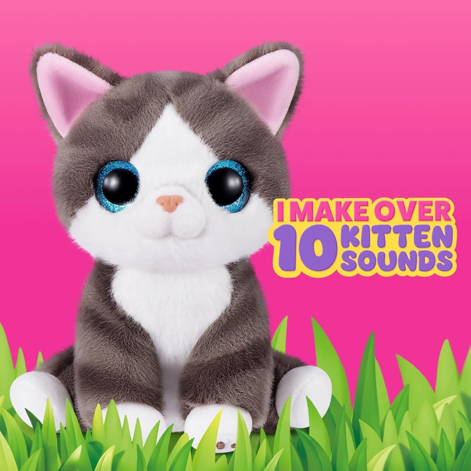 image:imagePets Alive Smitten Kittens Series 2 Ragdoll by ZURU Interactive Plush Cat Toy with 10 Sounds Surprise Unboxing Soft Collectible Pet for Ages 3Dragon Li