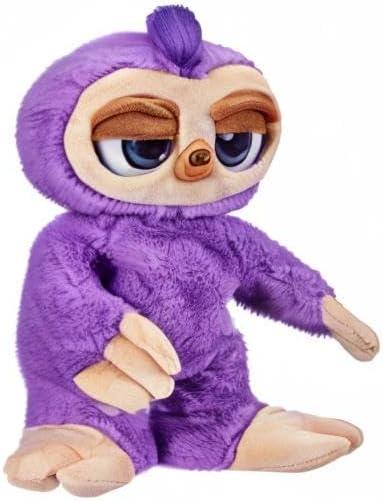 image:imagePets Alive Fifi the Flossing Sloth Purple 11 Interactive Animal Dancing Robotic Plush Toy with 3 Songs Floss Dance Adorable Gift Party Plush Toy Kids Ages 3