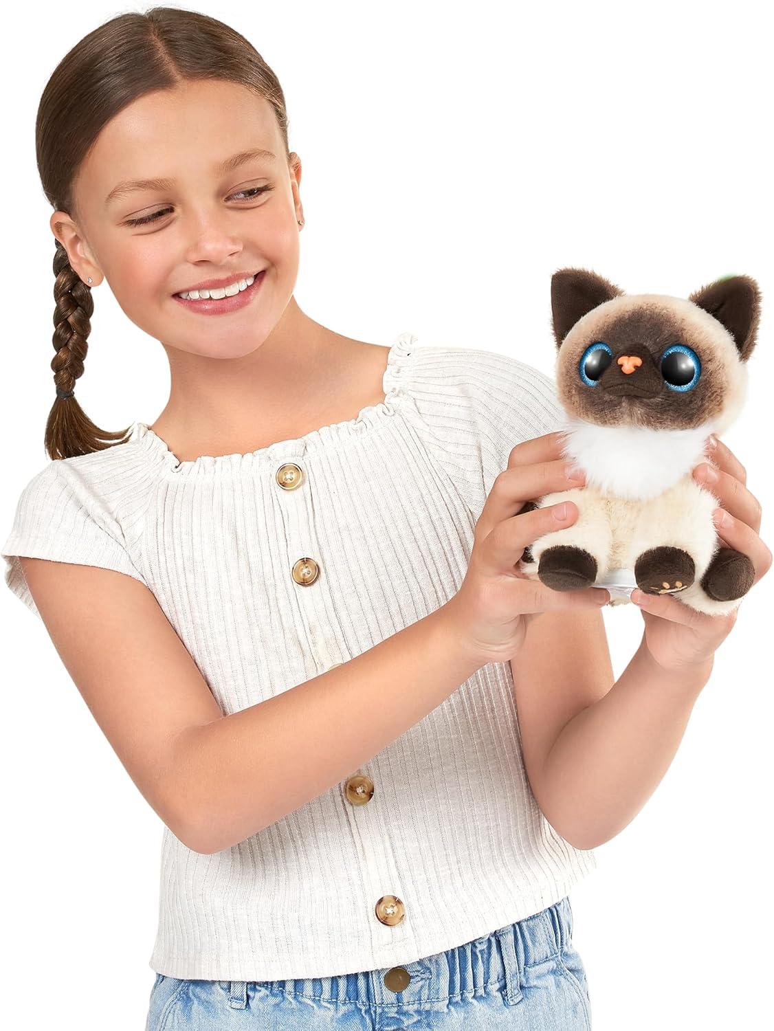 image:imagePets Alive Smitten Kittens Surprise British Shorthair Cat Sissy by ZURU Nurture Play Soft Toy Unboxing Adopt Interactive 10 SoundsBonnie