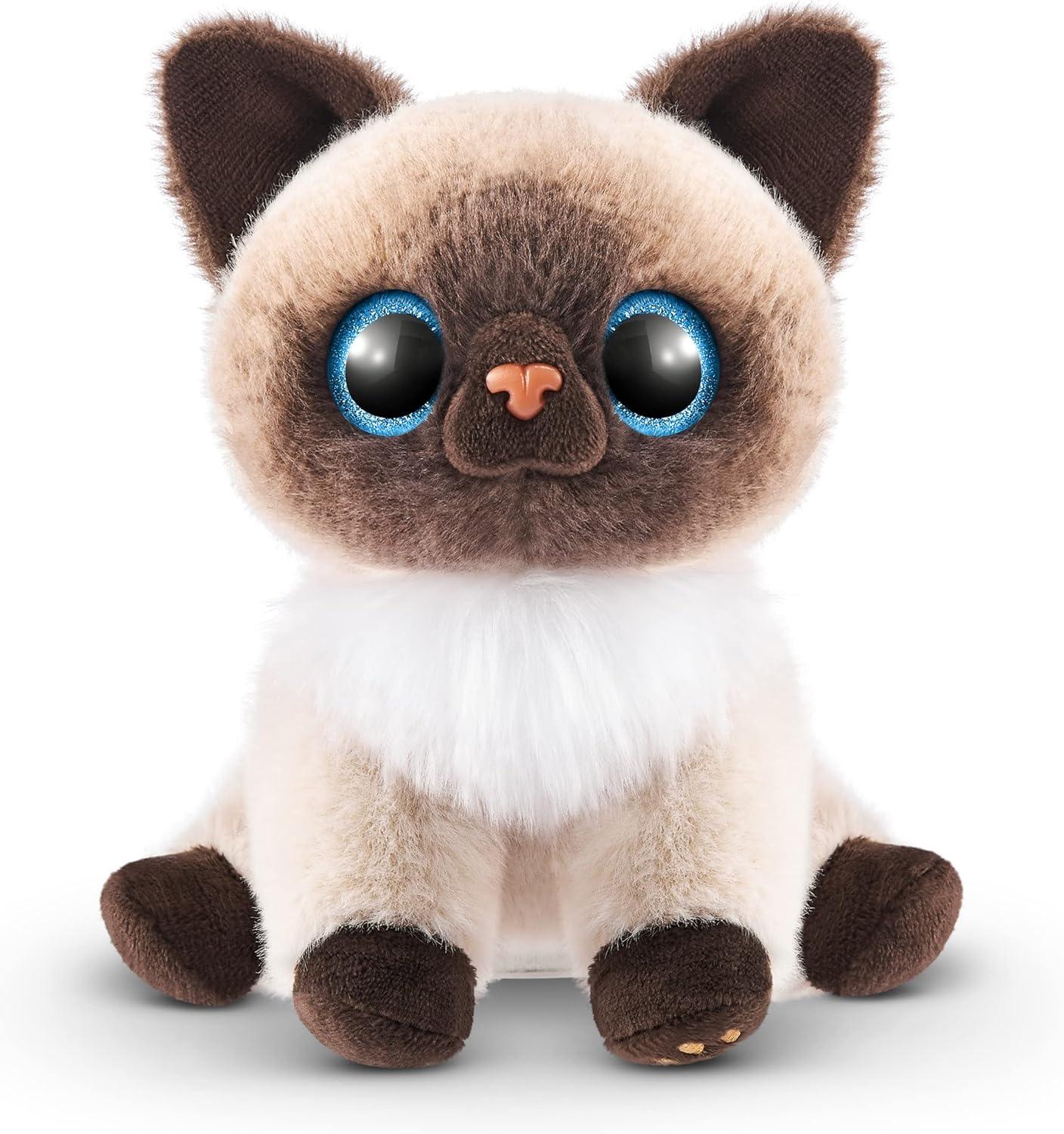 image:imagePets Alive Smitten Kittens Surprise British Shorthair Cat Sissy by ZURU Nurture Play Soft Toy Unboxing Adopt Interactive 10 SoundsMooloo