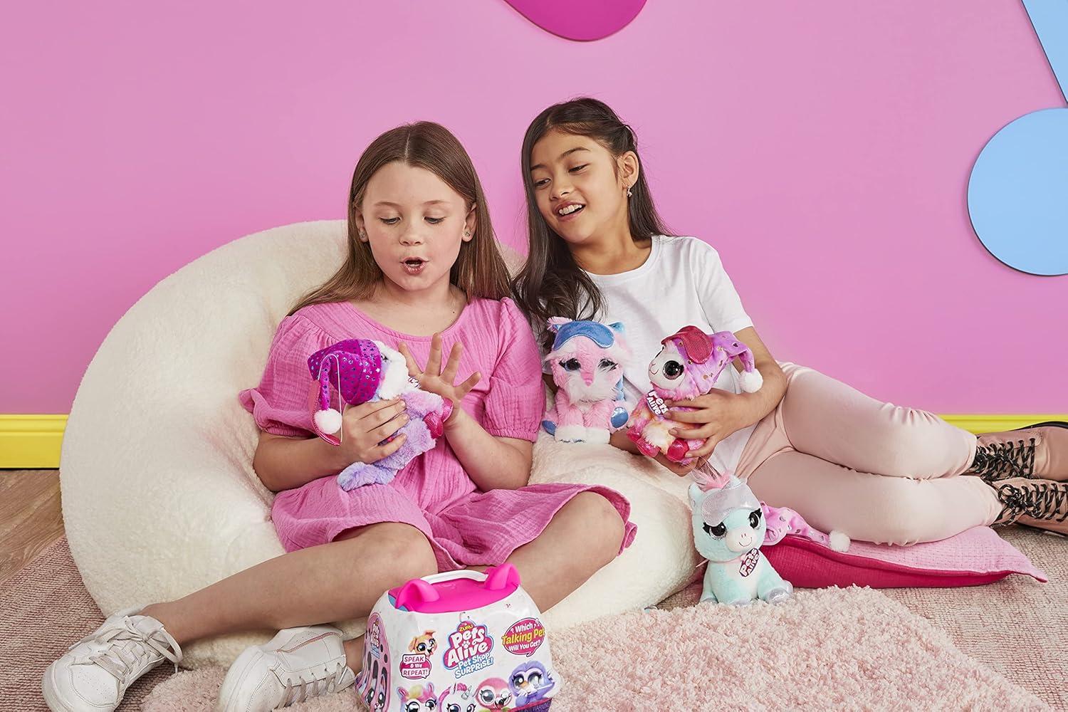 image:imagePets Alive Pet Shop Surprise S3 Puppy Rescue Wole Dog by ZURU Surprise Puppy Plush Ultra Soft Plushies Compound Surprises Inside Interactive Toy Pets Electronic Speak and RepeatUnicorn