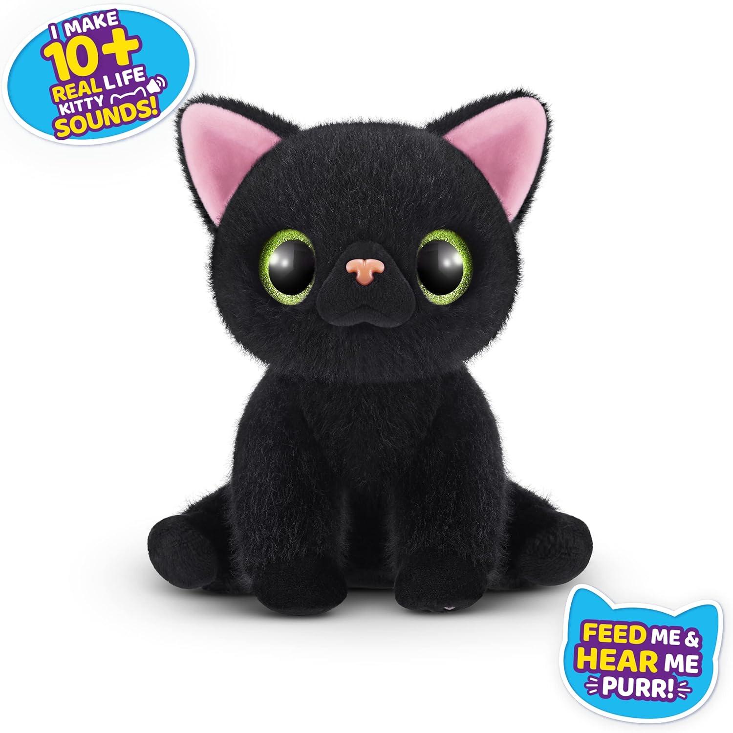 image:imagePets Alive Smitten Kittens Surprise Tabby Cat Ginger by ZURU Nurture Play Soft Toy Unboxing Adopt Interactive 10 SoundsLucky